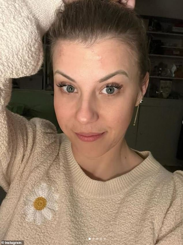 Jodie Sweetin, seen on Instagram in January, pushed back against the negative reactions to the scene at the Olympics opening ceremony, which angered her Full House co-star Candace Cameron Bure