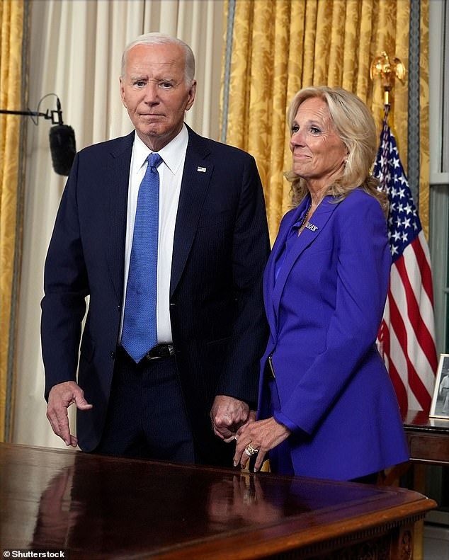 Conspiracy theorists from X claimed that President Joe Biden had mysteriously grown several inches