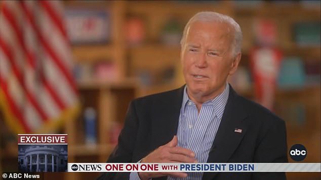 A tanned Joe Biden blamed his poor debate on exhaustion, a mystery illness and even Donald Trump distracting him during his first televised interview since the Atlanta showdown