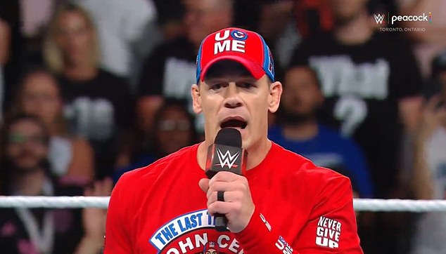 John Cena announced his retirement from WWE on Saturday night at Money in the Bank