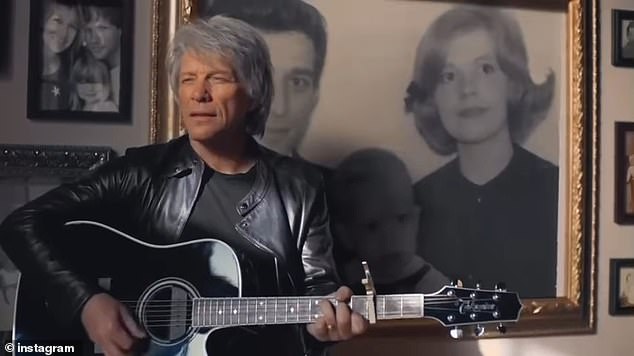 Jon Bon Jovi, 62, posted a touching tribute to his late mother Carol Bongiovi on Wednesday, a day after her death