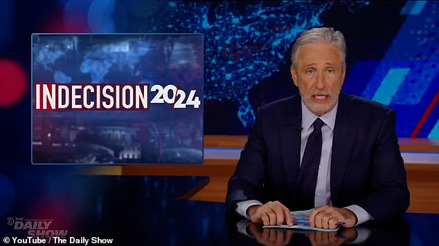 Liberal comedian Jon Stewart criticized the Democratic Party for not taking concerns about Biden's age seriously