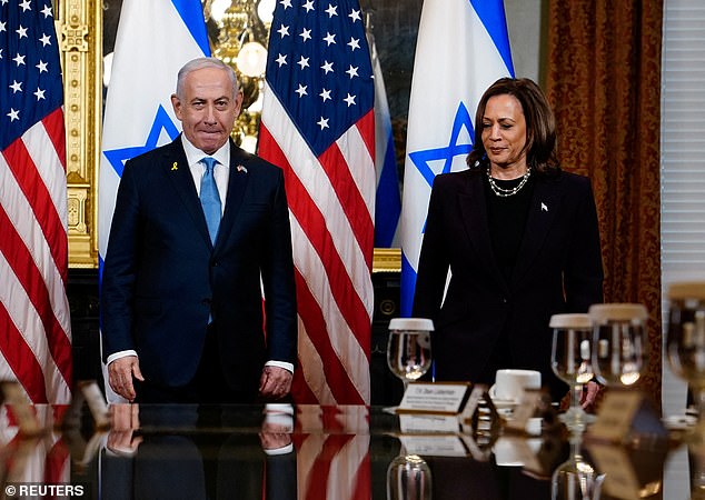 Israeli Prime Minister Benjamin Netanyahu (left) was reportedly irritated by the 