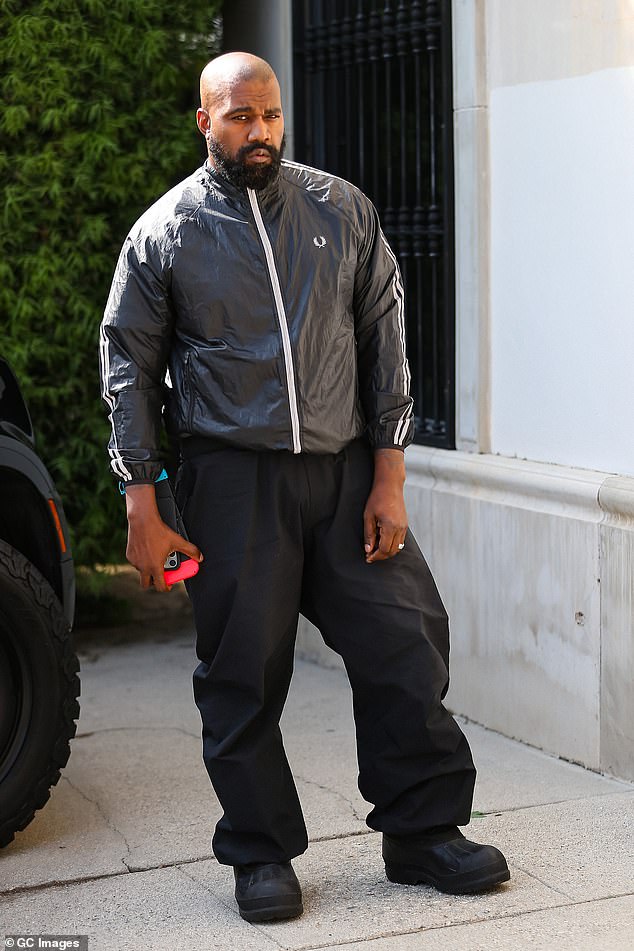 Kanye West's unpaid tax debt has reportedly risen to over $1 million, the US Sun reported Tuesday. He reportedly owes additional property taxes on a Wyoming ranch; pictured in LA in March