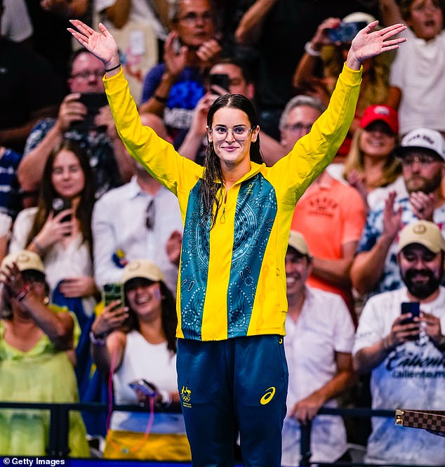 McKeown is only the second woman to win back-to-back gold medals in the 100-meter backstroke in Olympic history, following American Natalie Coughlin in 2004 and 2008