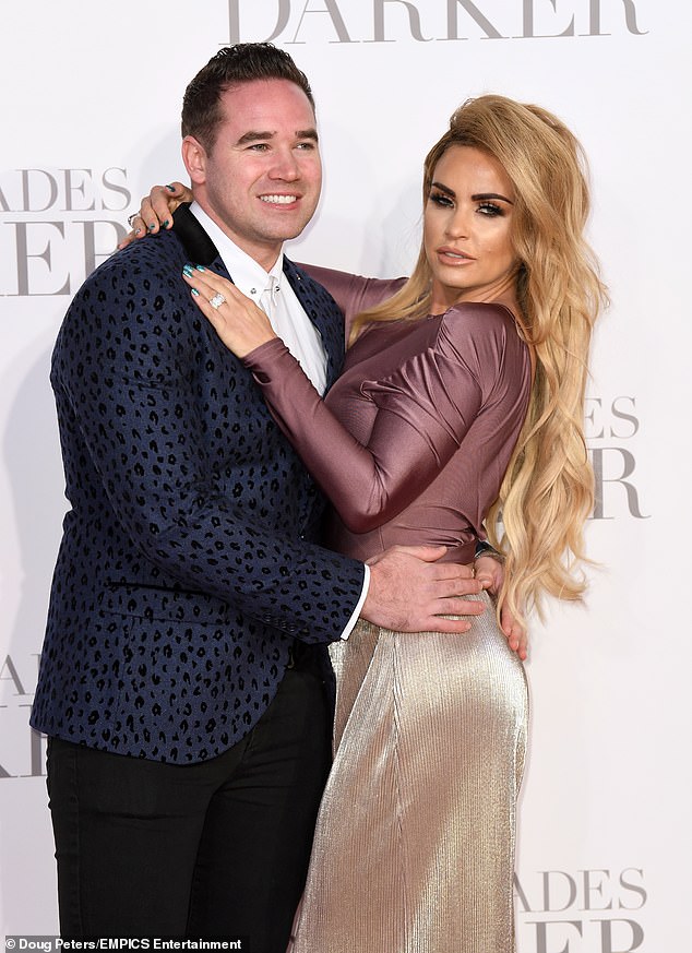 The former glamour model reflected on the emotional time she attempted to end her life after reaching 'breaking point' following her divorce (pictured together in 2017)