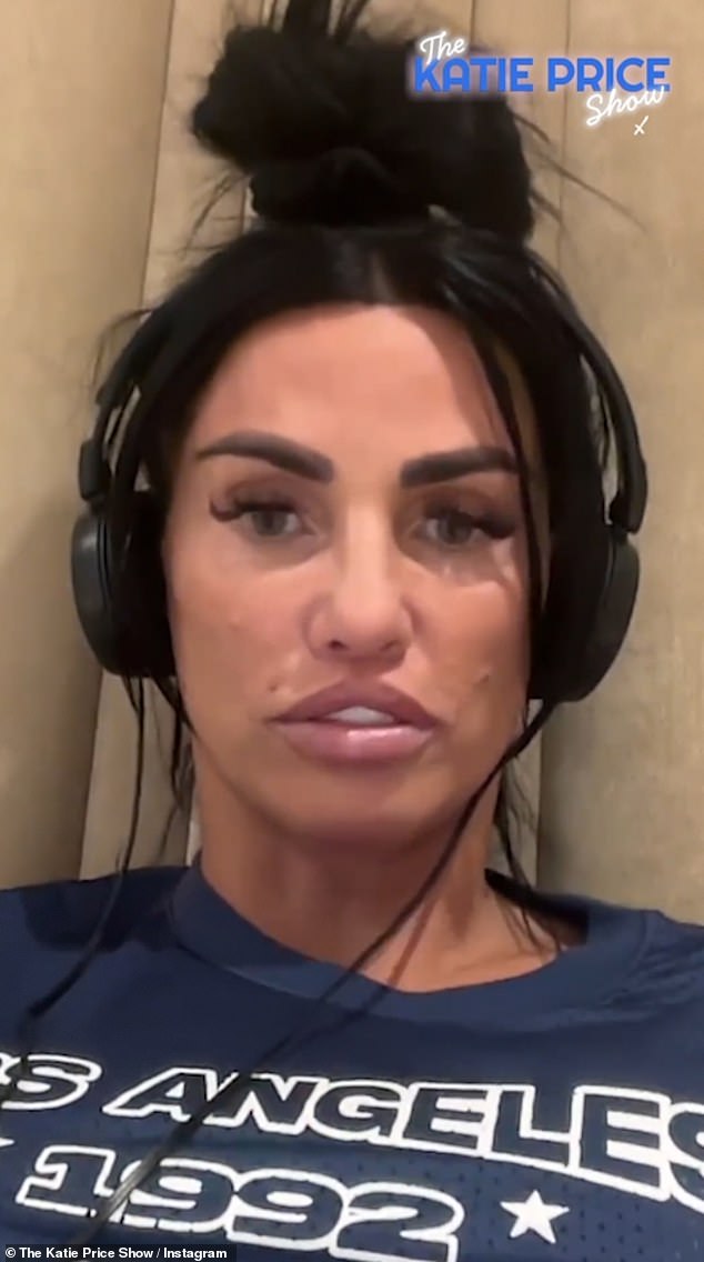 Katie Price has said the Osbournes gave her an 'unnecessary beating' after she responded to matriarch Sharon's claims that she 'looks rough'