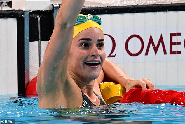 Kaylee McKeown wins GOLD at the Olympic Games Australian swimming