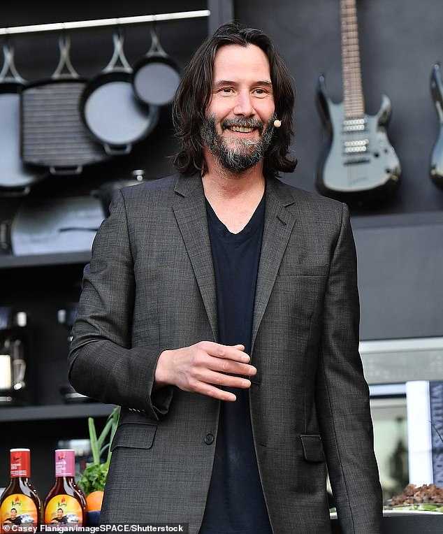 Keanu Reeves, 59, has admitted he hasn't written 'anything' in his new novel as he remembers 'crying' when he first read it (pictured May 2023)