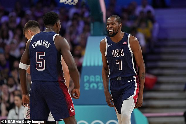 Kevin Durant had an absolutely blistering first half, scoring 21 points off the bench