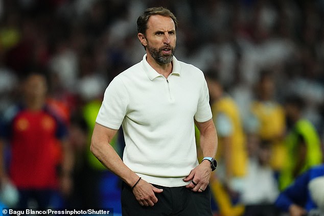 Gareth Southgate stepped down from his role after England's defeat in the 2024 European Championship final to Spain