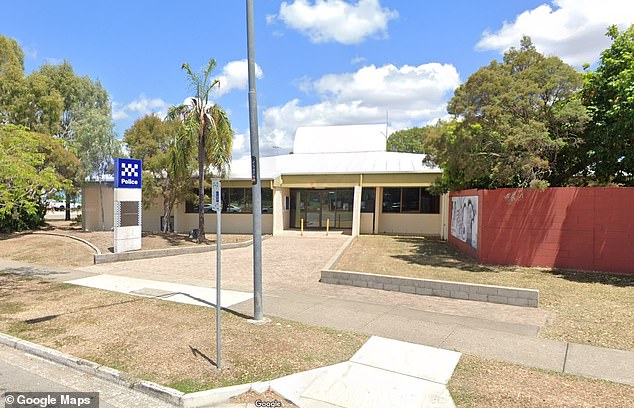 A 46-year-old man allegedly threatened police officers with a knife at Kirwan police station on Saturday evening (photo)