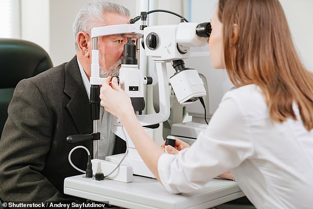 There are currently 613,000 patients on the NHS waiting list for eye care, 15,000 of whom have been waiting for over a year