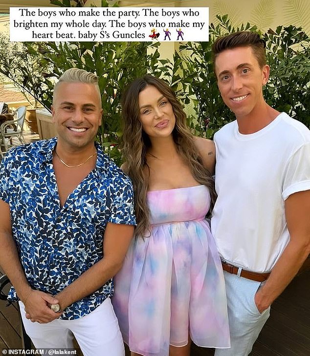 Lala Kent The Vanderpump Rules star, 33, shared snaps from her baby shower on her Instagram Story on Sunday afternoon