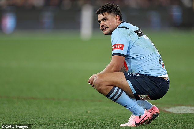 Latrell Mitchell (pictured) confirmed to miss State of Origin deciding match later this month