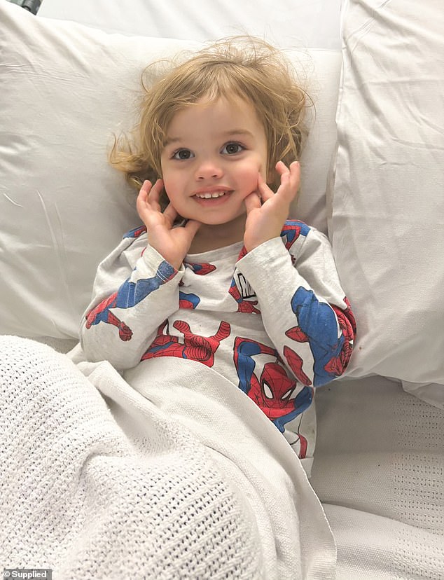 Oliver Norris, 2, (pictured) developed a persistent cough in early June and within 11 days was discovered to have a tumour in his lungs and heart, and was diagnosed with leukaemia.