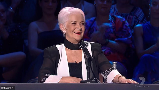 Dancing With The Stars' 79-year-old Helen Richey (pictured) didn't hesitate to call James Stewart a 