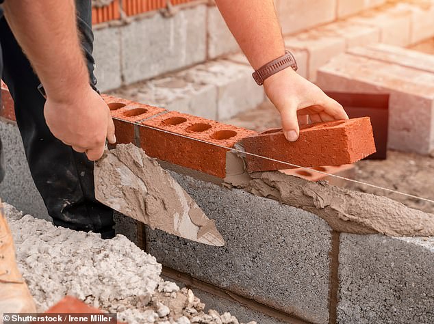 Plans: Labour has pledged to build 1.5 million new homes in the next parliament – ​​or 300,000 a year