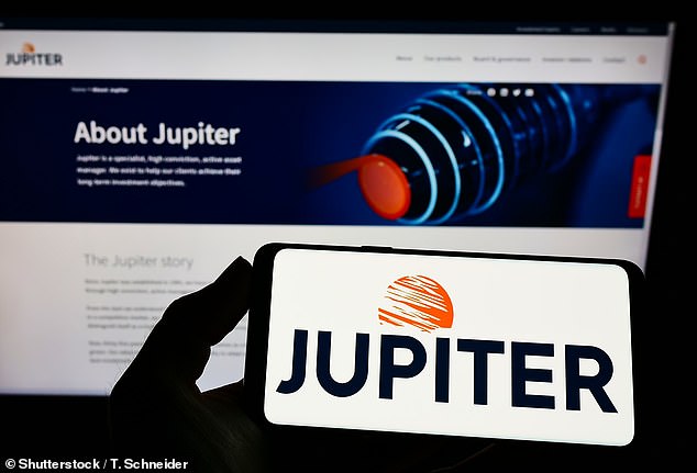 Suffering: Jupiter's total assets under management were below analysts' expectations of £51.3bn, down from £51.4bn a year earlier