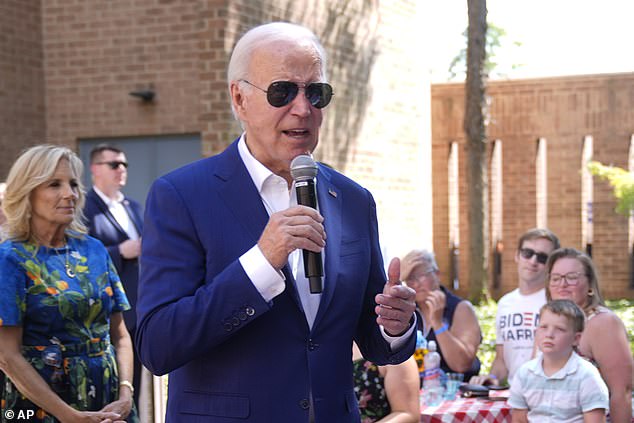 Democratic lawmakers held a crisis call Sunday afternoon to discuss the viability of President Joe Biden as their 2024 nominee amid growing concerns about their own political future in November