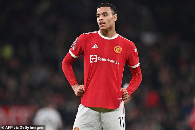 The 22-year-old had not played for his boyhood club Manchester United since his arrest in January 2022