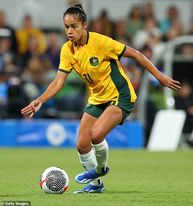 Matildas superstar Mary Fowler has said she wouldn't want to live in her hometown of Cairns because it is 'too small' for someone of her 'worldly' stature