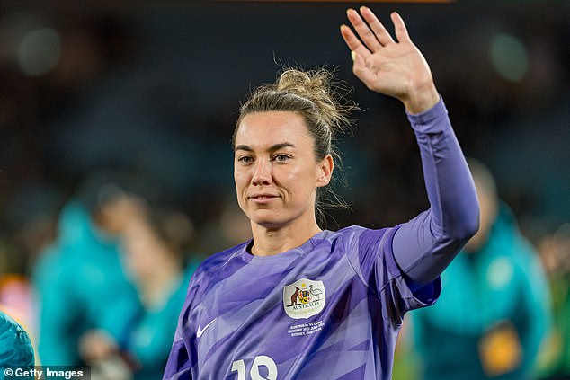 Matildas heroine Mackenzie Arnold (pictured) will leave West Ham after making 'one of the toughest decisions' of her life