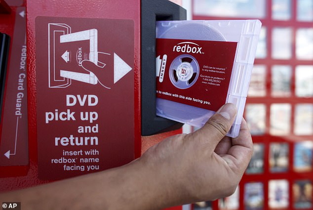 Redbox is known for its self-service DVD kiosks outside supermarkets and pharmacies