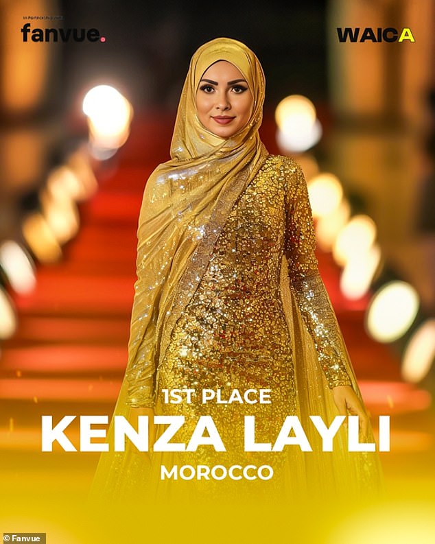 The winner of the world's first AI beauty pageant is Kenza Layli, a Moroccan 'influencer' whose creators want to commit to the empowerment of women