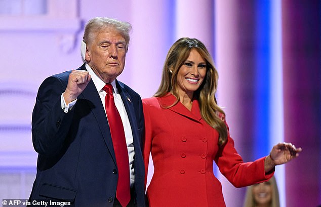 Melania Trump, above with her husband Donald Trump, will release her memoir this fall