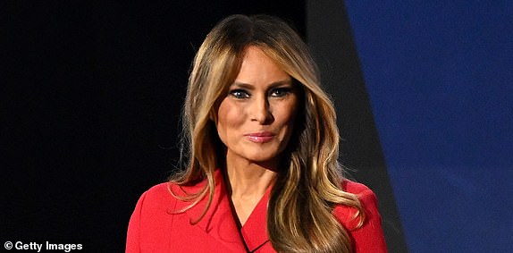 MILWAUKEE, WISCONSIN - JULY 18: Former First Lady Melania Trump arrives for the fourth day of the Republican National Convention at Fiserv Forum on July 18, 2024 in Milwaukee, Wisconsin. Delegates, politicians and the Republican faithful are in Milwaukee for the annual convention, which culminates with former President Donald Trump accepting his party's presidential nomination. The RNC takes place July 15-18. (Photo by Leon Neal/Getty Images)