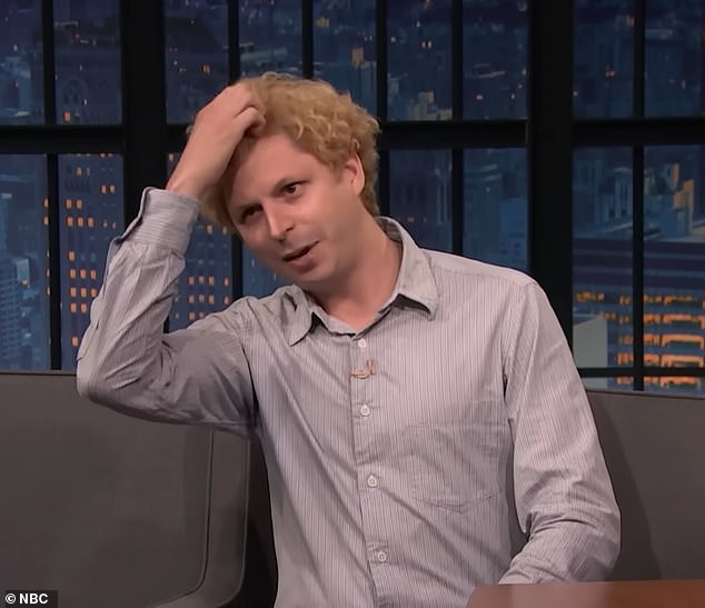 On Wednesday, the 36-year-old Juno actor appeared on Late Night with Seth Meyers and admitted that his hair is 