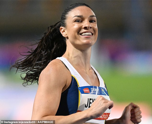 Michelle Jenneke has achieved a personal record at the age of 31 ahead of the Olympic Games in Paris