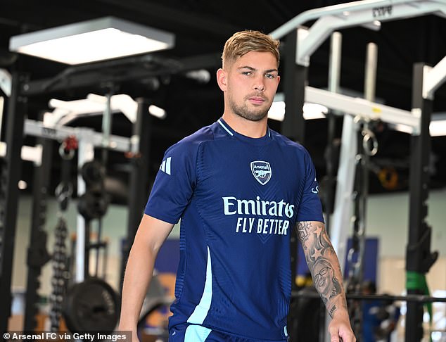 Emile Smith Rowe did not play against Bournemouth after being linked with a move to Fulham