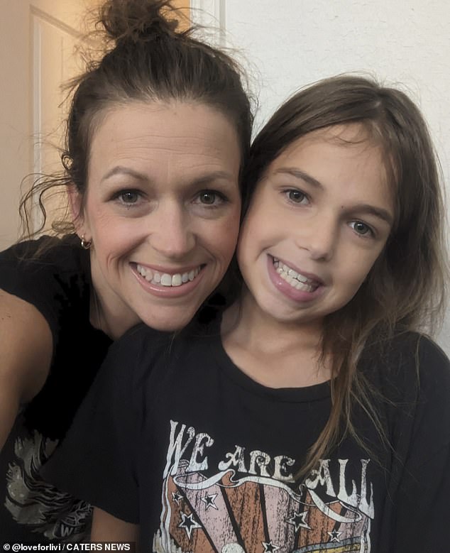 A heartbroken mother opens up about her 12-year-old daughter's gruelling battle with a rare terminal condition that has left her developing dementia