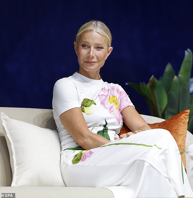 The mystery surrounding the celebrity who lost control of her bowels in a bed at Gwyneth Paltrow's Hamptons home has been solved
