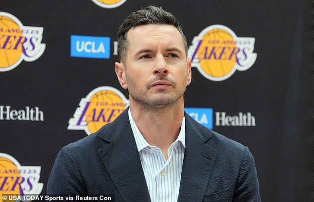 JJ Redick, 40, was named head coach of the Lakers despite having no significant experience in the NBA