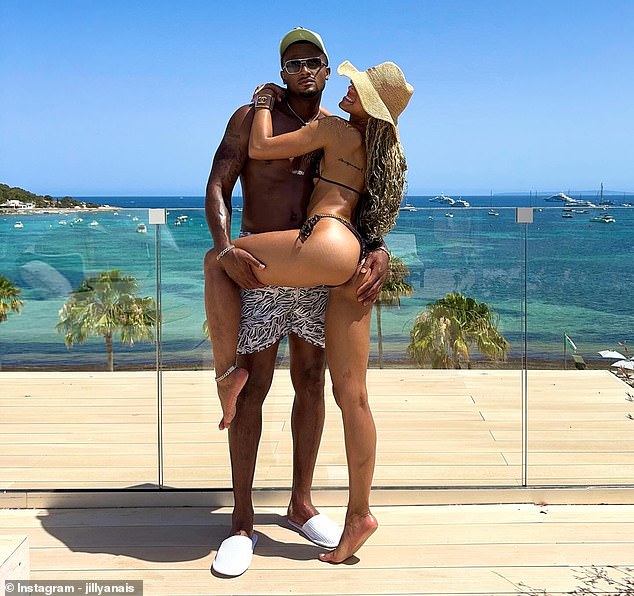 Deshaun Watson feels up his girlfriend during their love-filled vacation in Ibiza, Spain