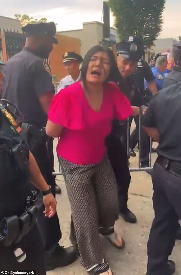 38-year-old Brooklyn Democrat Susan Zhuang was arrested Wednesday on charges of biting a police officer