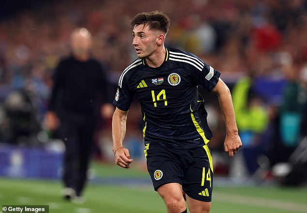 Napoli are reportedly preparing a surprise transfer for Scottish midfielder Billy Gilmour