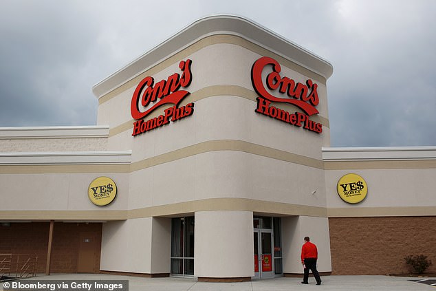 A Conn's HomePlus store in Knoxville, Tennessee on Thursday, March 26, 2015. This store is closing in anticipation of a last-minute sale