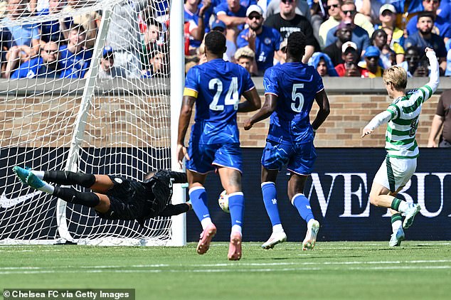 Chelsea lost 4-1 to Celtic in a friendly in the United States on Saturday