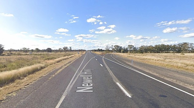 Two men have died and the Newell Highway in northern New South Wales is closed after a horrific crash on Monday night