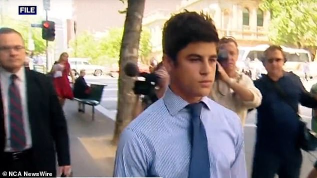 Nick Bracks (pictured in 2007), who was caught drink driving at the age of 20, has spoken in defence of Peter Dutton's son