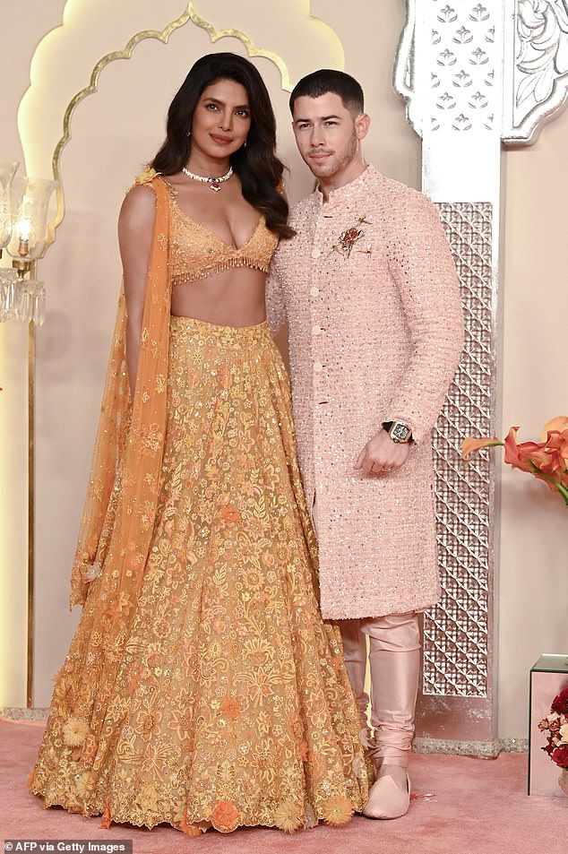 Nick Jonas pulled out all the stops for his wife Priyanka Chopra on her 42nd birthday. Both pictured