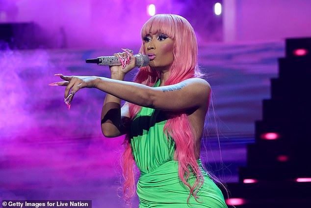 Fans of Nicki Minaj (pictured) who attended the rapper's 'scandalous' concert in Dublin are demanding their money back after she turned up 90 minutes late