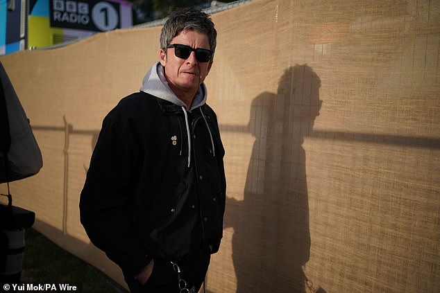 Noel said: 'It's getting a bit woke now, that place, and a bit preachy and a bit virtuous. I don't like it in music - little f***ing idiots waving flags and making political statements'