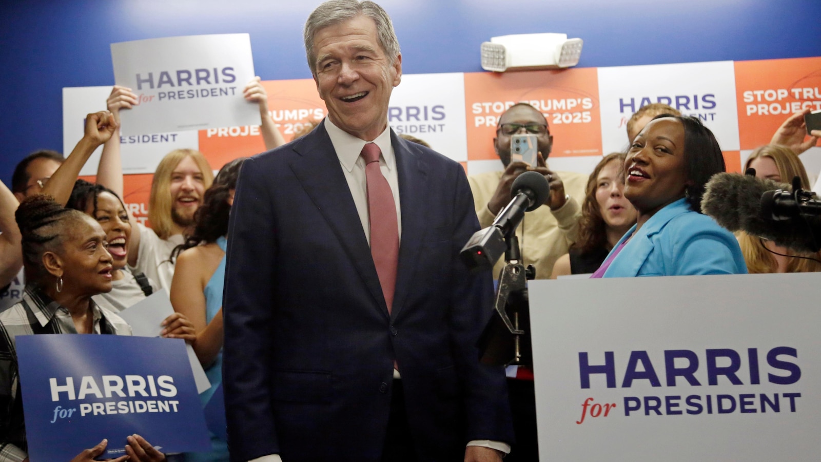 North Carolina Governor Says Harris 'has A Lot Of Great Options' For