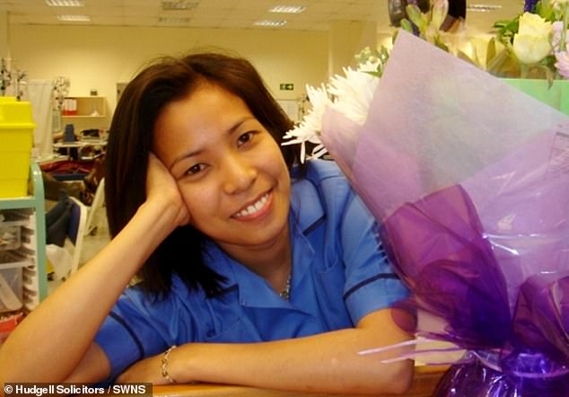 Nurse and mother of three Rose Fuentebaja, 40, was in hospital for a week when she suffered a cardiac arrest and died in June 2017