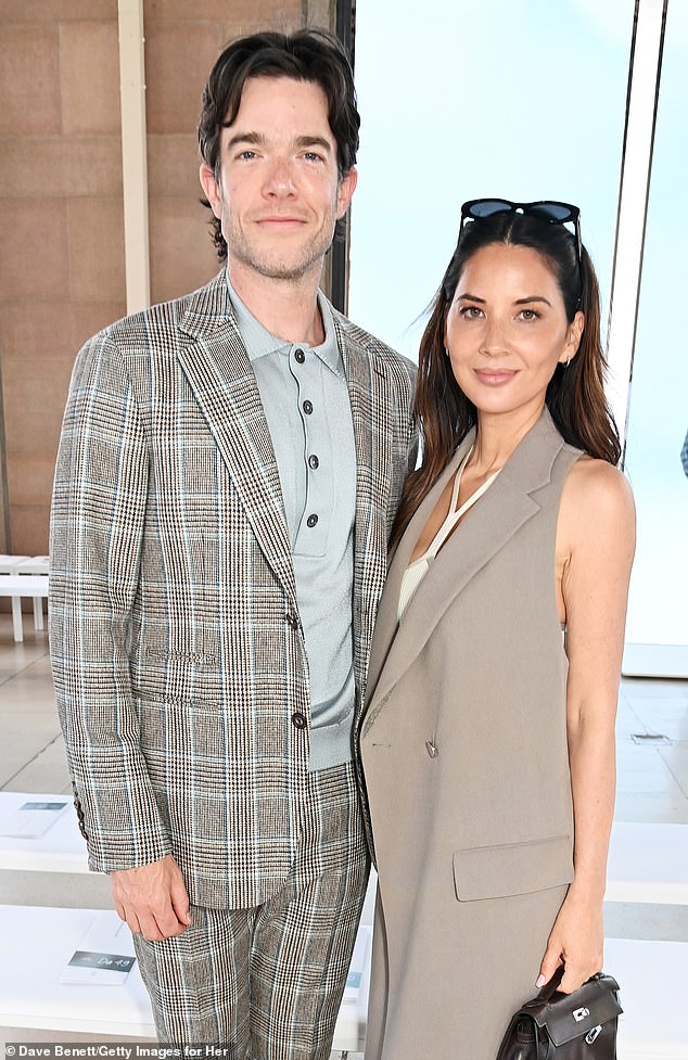 Olivia Munn and John Mulaney quietly married last weekend at a friend's home in New York; seen in March 2024